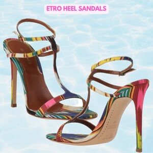 NEVER WORN ETRO STRAPPY HEELS